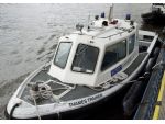 Thames Trainer, the last 'traditional' police launch in service.